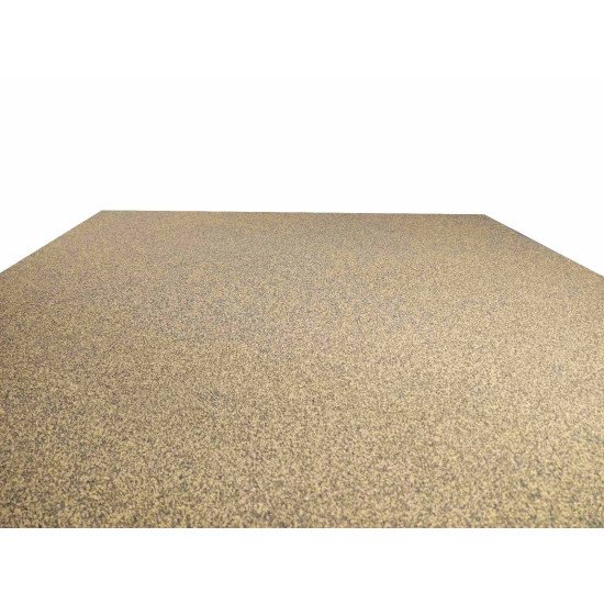Ковровая резиновая плитка из 100% EPDM крошки, 10мм, цвет Yellow