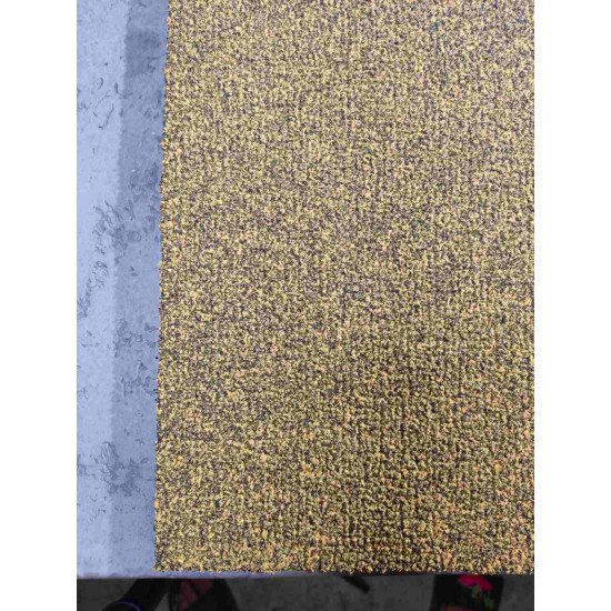 Ковровая резиновая плитка из 100% EPDM крошки, 10мм, цвет Yellow