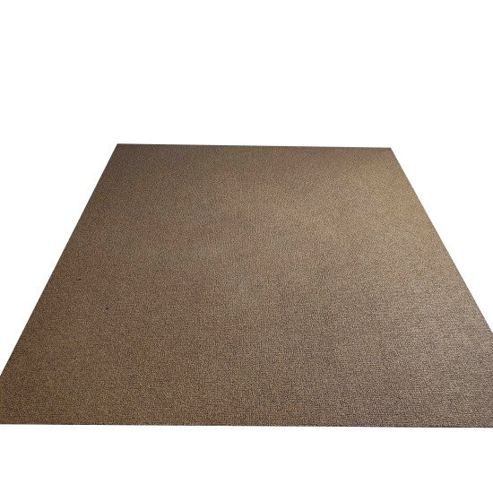 Ковровая резиновая плитка из 100% EPDM крошки, 10мм, цвет Brown