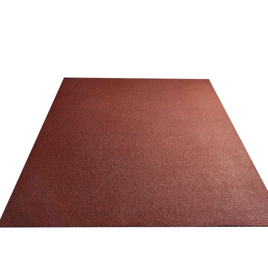 Ковровая резиновая плитка из 100% EPDM крошки, 10мм, цвет Red