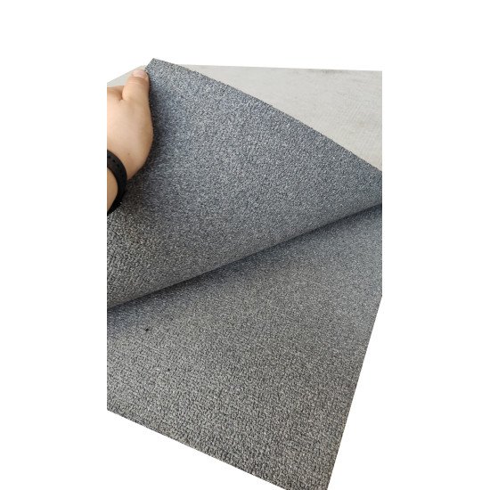 Ковровая резиновая плитка из 100% EPDM крошки, 10мм, цвет Light Grey