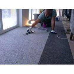 ПОСЛУГИ З МОНТАЖУ кам'яного КИЛИМА. Чорно-біла мармурова крихта