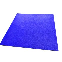 Резиновая плитка с 100% epdm крошка 10 мм, цвет синий