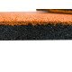 Резиновая плитка с 100% epdm крошка 30 мм, цвет оранжевый