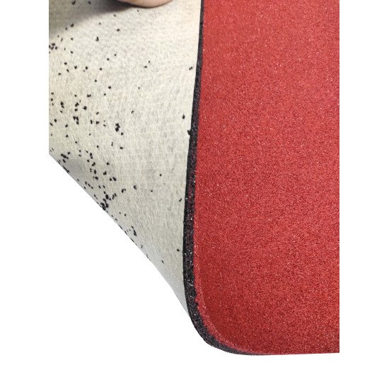 Резиновое покрытие для детской площадки 10 мм, цвет красный